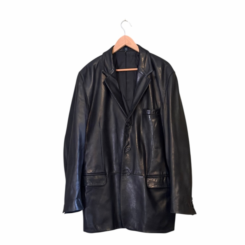 Vintage Black Leather Jacket